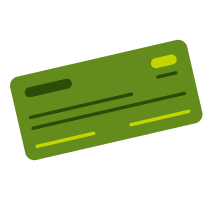 Cashier checks and money orders are available to our members. cashier's check icon